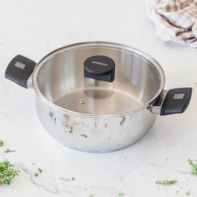 Kookpot met Deksel Monix M240326 Staal - thumbnail