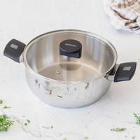 Pan met Deksel Monix M240326 Staal - thumbnail