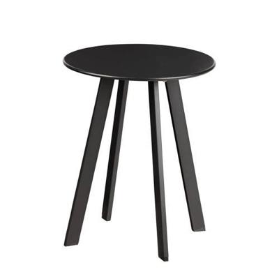 FER TUIN BIJZETTAFEL ?40 CM METAAL ZWART
