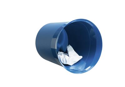 HAN Re-LOOP 18148-914 Prullenbak 13 l (Ø x h) 28.8 cm x 28.7 cm Kringloop kunststof Blauw 1 stuk(s)