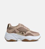 Guess Runner Sneakers Dames Bruin - Maat 36 - Kleur: WitBruin | Soccerfanshop - thumbnail