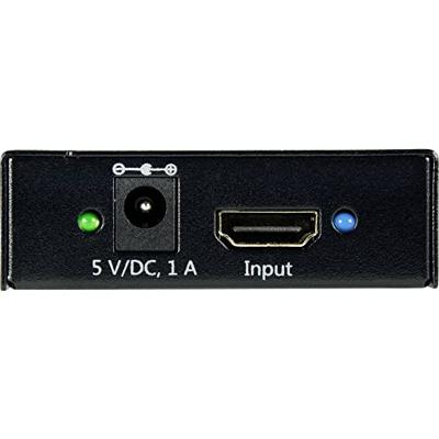 SpeaKa Professional SP-HDS-220 1 + 2 poorten HDMI-splitter Ultra HD-geschikt 3840 x 2160 Pixel Zwart SpeaKa Professional SP-HDS-220 1 + 2 poorten HDMI-splitter Ultra HD-geschikt 3840 x 2160 Pixel Zwart