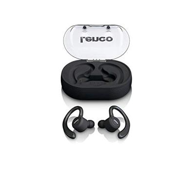 Lenco EPB-460BK In Ear headset Bluetooth Zwart Headset, Oorbeugel, Bestand tegen zweet Sport Lenco EPB-460BK In Ear headset Bluetooth Zwart Headset, Oorbeugel, Bestand tegen zweet Sport
