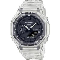 Casio G-Shock GA-2100SKE-7AER White Skeleton - thumbnail