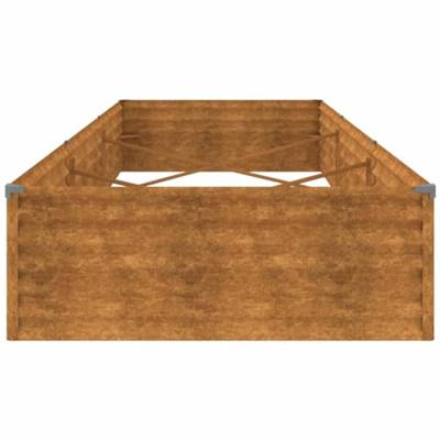 Plantenbak verhoogd 291x100x36 cm cortenstaal