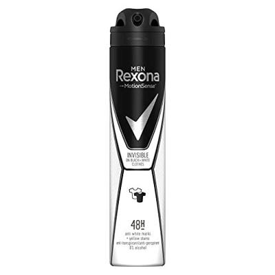 Rexona Deo Spray Men 200ml B&W Invisible