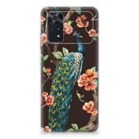 Xiaomi Poco M4 Pro 4G | TPU Hoesje | Pauw met Bloemen - thumbnail