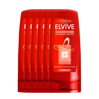 6x L'Oréal Elvive Color Vive Conditioner 200 ml