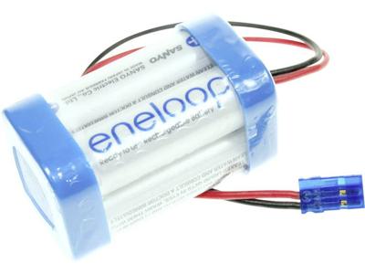 Panasonic eneloop Würfel F2x2 Graupner Accupack Aantal cellen: 4 Batterijgrootte: AA (penlite) Kabel, Stekker NiMH 4.8 V 1900 mAh