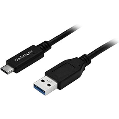USB-C naar USB-C-kabel van StarTech, oplaadkabel USB type C-M/M USB 3.0 - C op A 1 Maand zwart