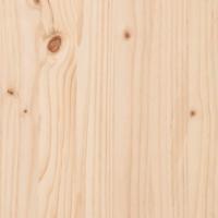 Bedframe zonder matras stapelbaar 100x200 cm massief hout - thumbnail