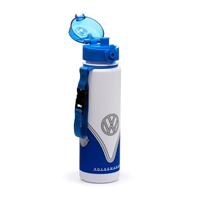 Volkswagen Busje VW T1 Blauw Pop Top 600ml Ecozen Drinkfles - thumbnail