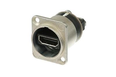 Neutrik NAHDMI-W HDMI doorvoer chassisdeel zilver Neutrik NAHDMI-W HDMI doorvoer chassisdeel zilver