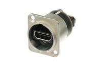 Neutrik NAHDMI-W HDMI doorvoer chassisdeel zilver - thumbnail