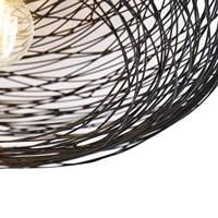 QAZQA Design plafondlamp zwart ovaal - Sarella - thumbnail