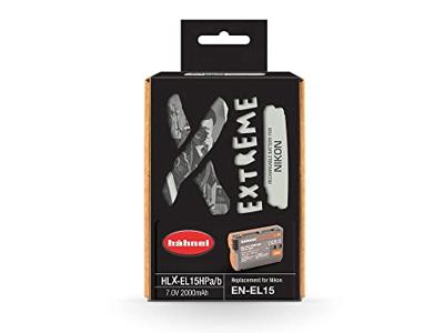 Camera-accu EN-EL15 / EN-EL15B voor Nikon - Hähnel HLX-EL15HP Extreme
