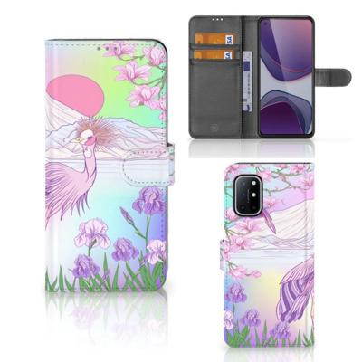 OnePlus 8T | Telefoonhoesje | Met pasjeshouder | Bird OnePlus 8T | Telefoonhoesje | Met pasjeshouder | Bird