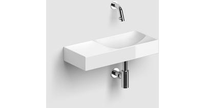 Clou Vale fontein - 45x19x7cm - keramiek - glans wit CL/03.03162.L