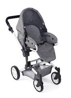 Combi-poppenwagen Jara - Grey Jeans - thumbnail
