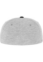 Flexfit FX6778T Flexfit Double Jersey 2-Tone Cap - Grey/Black - S/M - thumbnail
