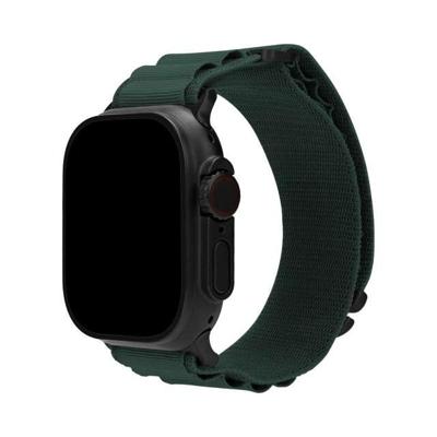 Mobilize Nylon Watch Band - Alpine - Black Connector - for Apple 38/40/41mm - Dark Green
