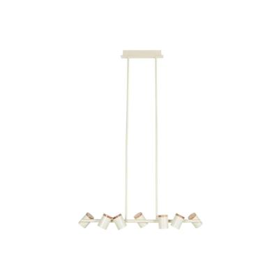 Plafondlamp Home ESPRIT Wit Hout Metaal 104 X 18 X 164 CM