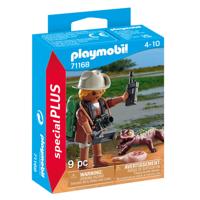Playmobil 71168 Special Plus Onderzoeker met Kaaiman - thumbnail