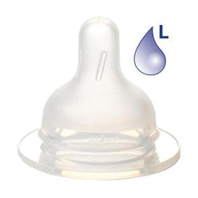 Difrax Flesspeen soft breed large 2 Stuks Difrax Flesspeen soft breed large 2 Stuks