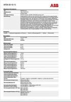 ABB AF09-30-10-13 Schakelaar 1x NO, 4x NO 100 V 25 A 1 stuk(s) - thumbnail