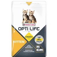 VERSELE LAGA - Kittenbrokjes Opti Life Kitten - Graanvrij droogvoer voor kittens - Met kip - 2,5kg - thumbnail