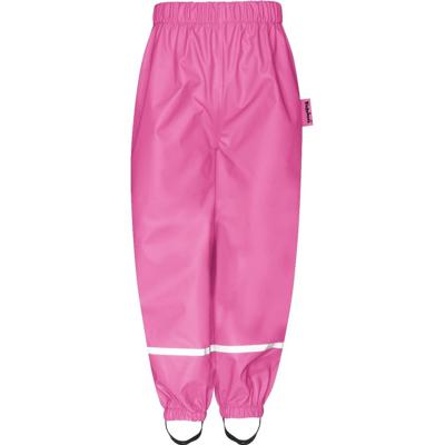 Playshoes regenbroek fleece gevoerd Uni Roze-140