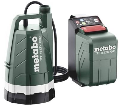 Metabo TPF 18 LTX 7000  Akku 601748850 Dompelpomp 7000 l/h 9 m