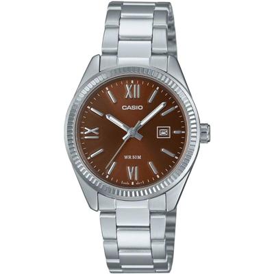 Casio LADY DATE - BROWN (Ø 30 mm) Dames horloge