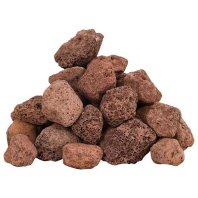 Lavastenen 25 kg 3-5 cm rood