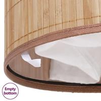 VidaXL Wasmand ovaal bamboe natuurlijk - thumbnail