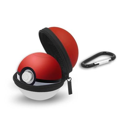 Carrying Portable Protective Bag for Nintendo Switch Poke Ball Plus Controller with Keychain Size:13.5cm Ã 7.2cm Ã 3.3cm