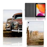 iPad 10.2 2019 | iPad 10.2 2020 | 10.2 2021 Tablet Hoesje met foto Vintage Auto - thumbnail