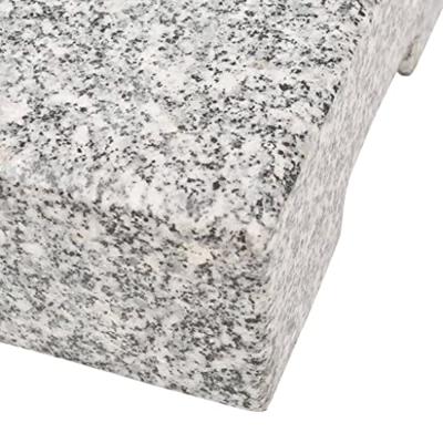 Parasolvoet rechthoekig 25 kg graniet Parasolvoet rechthoekig 25 kg graniet