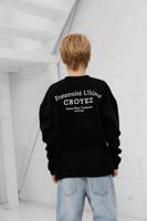 Croyez Fraternité Sweater Kids Zwart - Maat 128 - Kleur: Zwart | Soccerfanshop - thumbnail