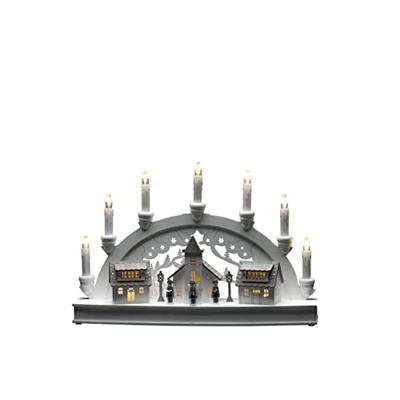 Konstsmide 3259-210 Kerstkandelaar Huis Warmwit LED Warm-wit Konstsmide 3259-210 Kerstkandelaar Huis Warmwit LED Warm-wit