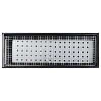 Campingbarbecue draagbaar 60x22,5x33 cm roestvrij staal - thumbnail
