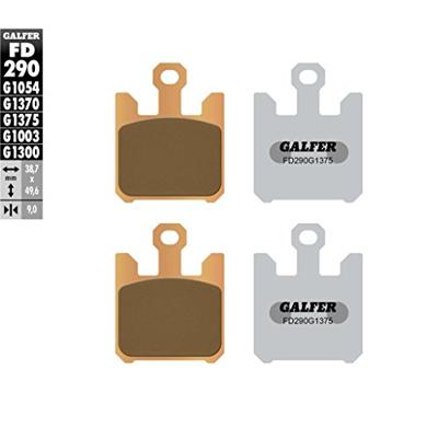 GALFER remblokken "fd290" brake pad fd290 g1375 sint.metal str:&sp. GALFER remblokken "fd290" brake pad fd290 g1375 sint.metal str:&sp.