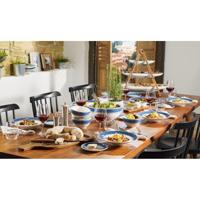 Villeroy & Boch Casale Blu Saladeschaal 4 l Rechthoek Porselein Beige, Blauw 1 stuk(s) - thumbnail