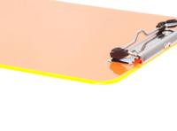 Maul Klembord 2340641 Oranje (transparant) (b x h x d) 226 x 318 x 15 mm - thumbnail