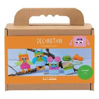 Creativ Company Mini hobbyset decoratie muizen en uilen - thumbnail