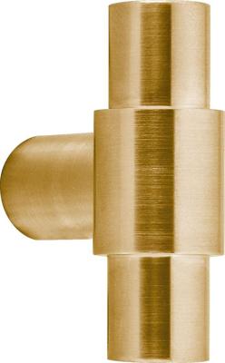 Formani Piet Boon ONE PBKY knop tbv knopcilinder standaard gat 10mm - PVD mat goud