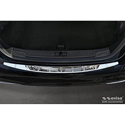Chroom RVS Bumper beschermer passend voor Mercedes S-Klasse (W223) 2020- 'Ribs' AV238044