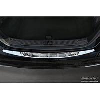 Chroom RVS Bumper beschermer passend voor Mercedes S-Klasse (W223) 2020- 'Ribs' AV238044 - thumbnail