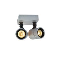 SLV WandspotsNew Myra Wall 2-lichts zilvergrijs - 233094 - thumbnail