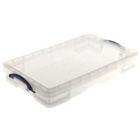 Really Useful Box opbergdoos 20 liter, transparant - thumbnail